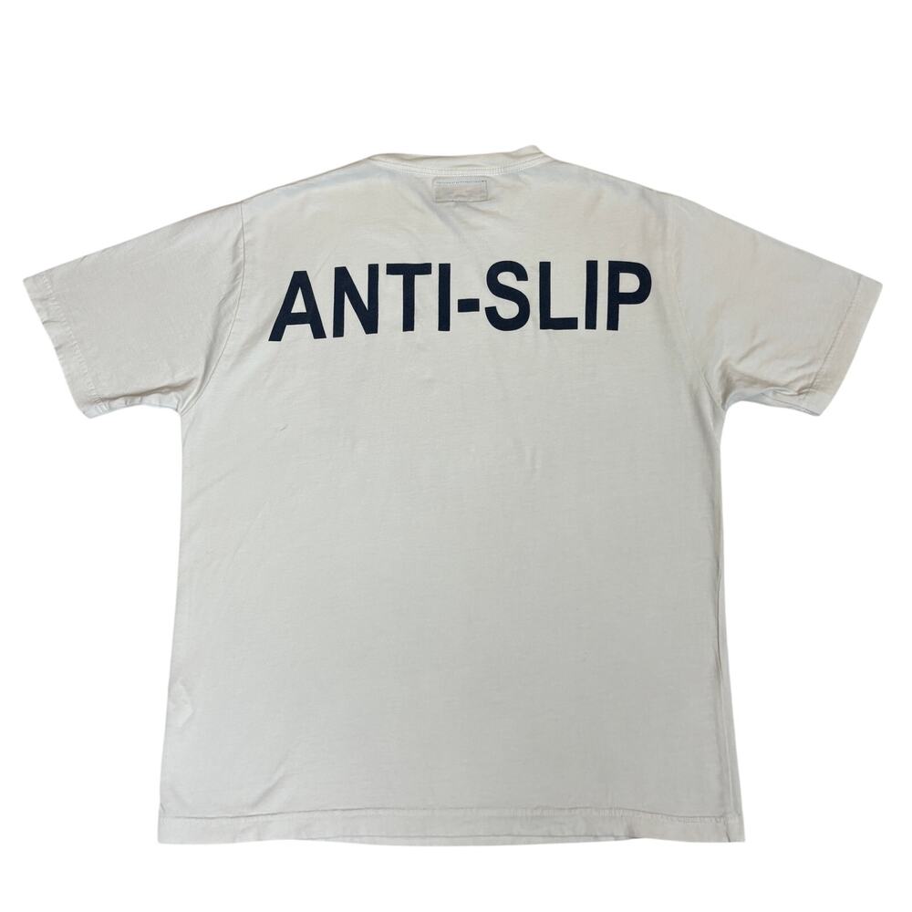 Beams Japan Anti Slip Shoe Print T Shirt Men's Medium